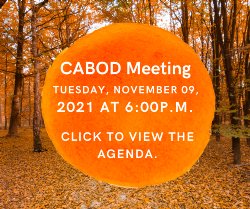 CABOD 11-9-21 AGENDA